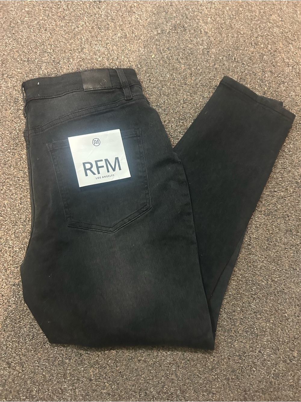 NEW RFM Black Slim Jeans - Picture 3 of 3